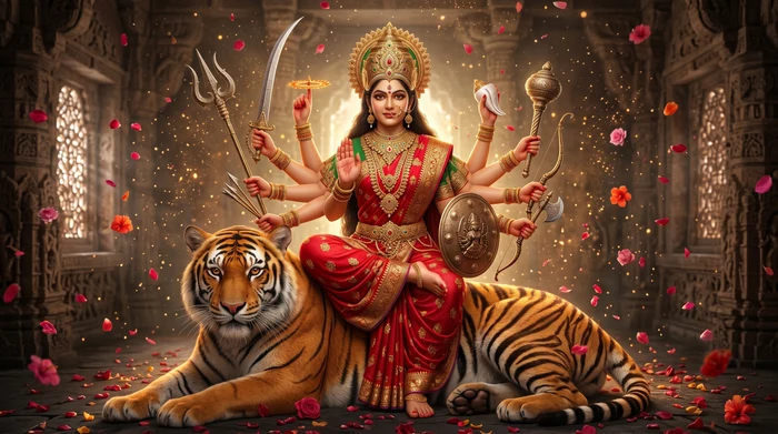 Maa Durga — divine wallpaper