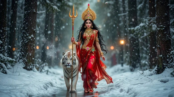 Maa Durga — divine wallpaper 6
