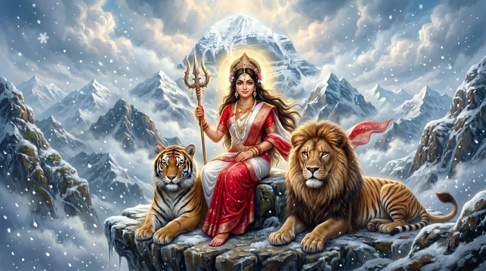 Maa Durga — divine wallpaper 7