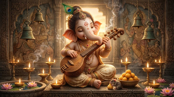 Lord Ganesha — divine wallpaper