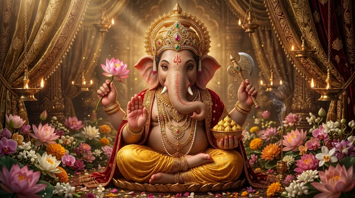 Lord Ganesha — divine wallpaper 3