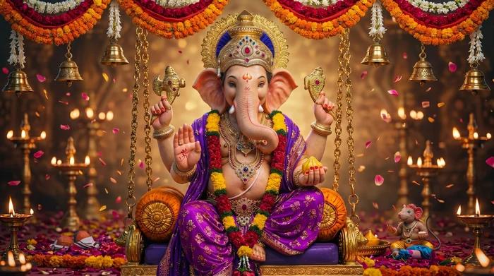 Lord Ganesha — divine wallpaper 6