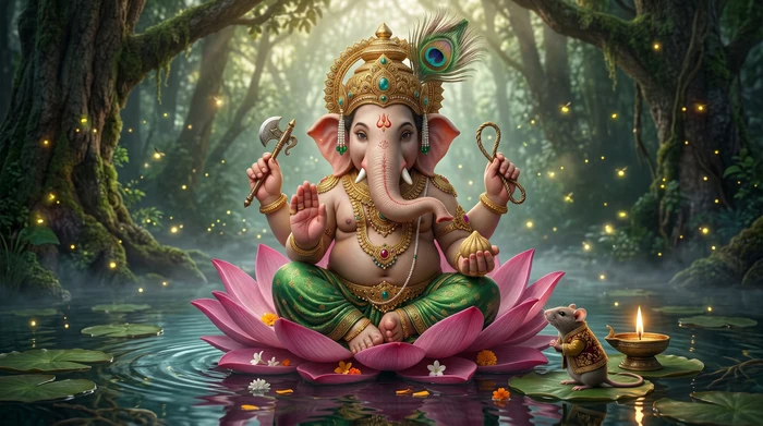 Lord Ganesha — divine wallpaper 7