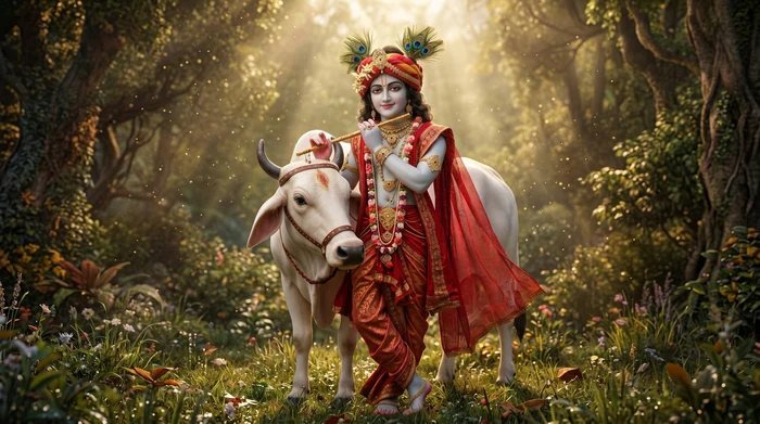 Lord Krishna — divine wallpaper