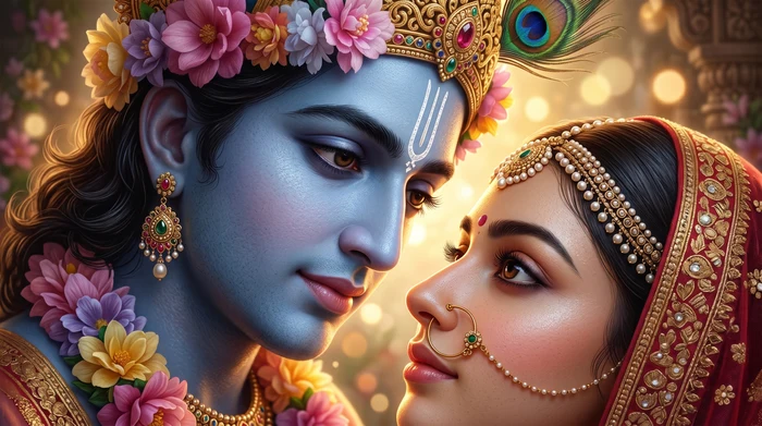Lord Krishna — divine wallpaper 6