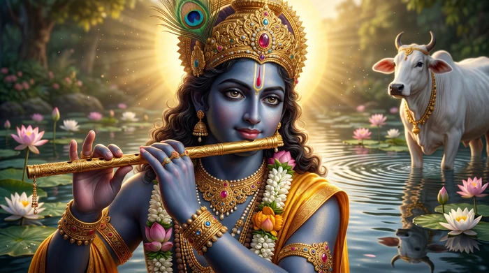 Lord Krishna — divine wallpaper 8