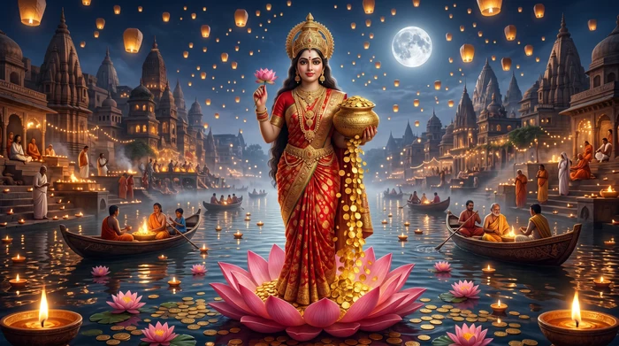 Goddess Lakshmi — divine wallpaper 7