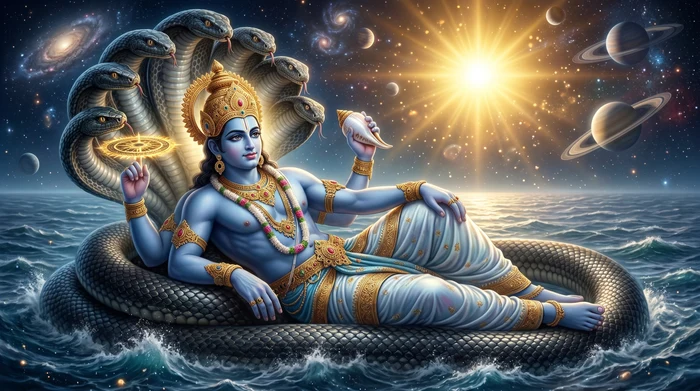 Lord Vishnu — divine wallpaper 3