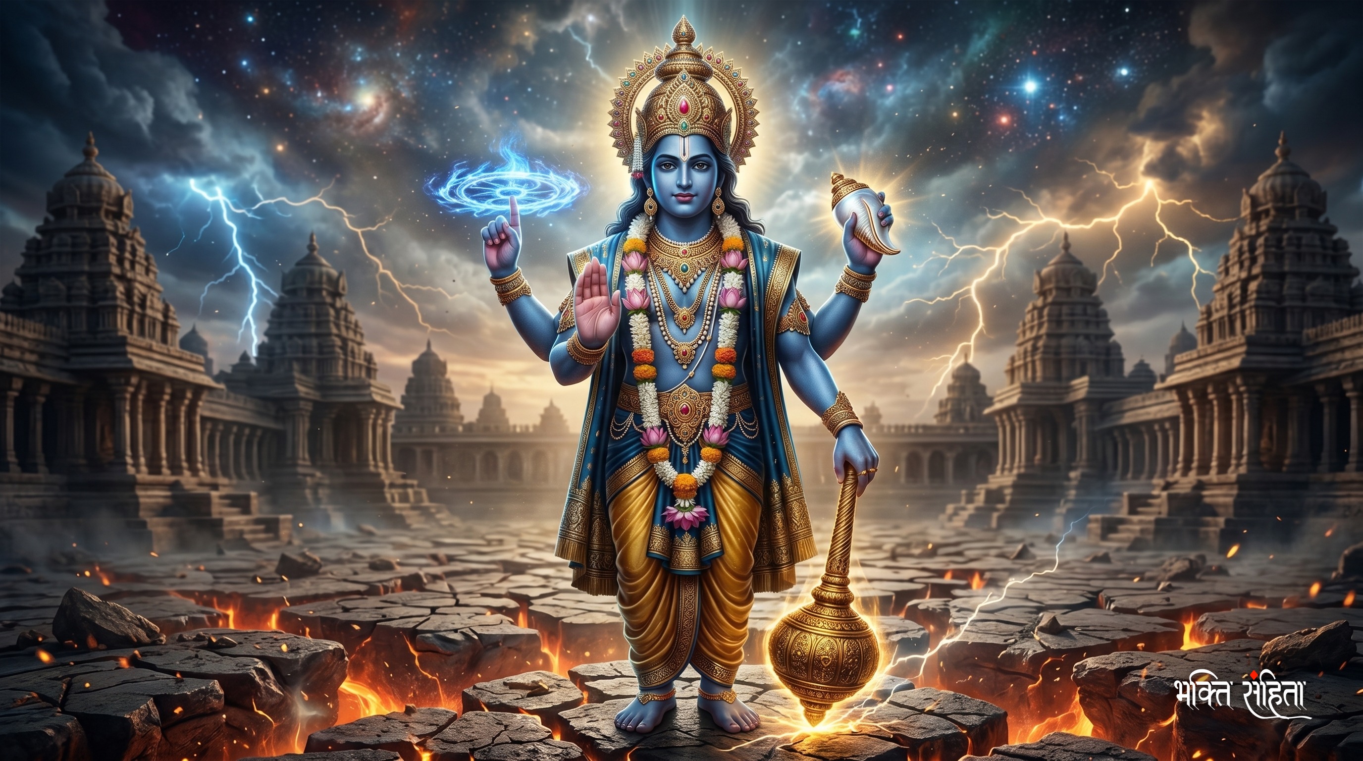 Lord Vishnu — Lakshmipati